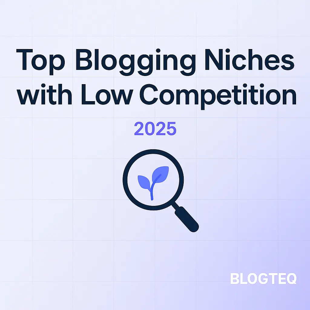Top Blogging Niches with Low Competition in 2025