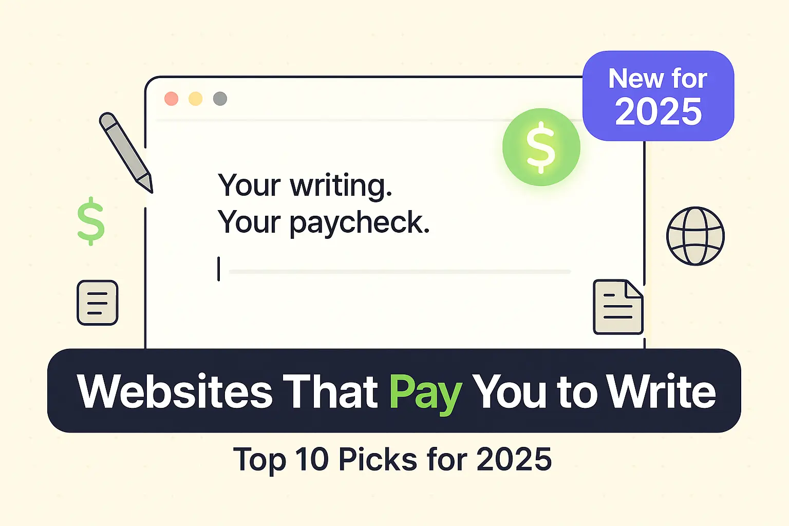 10 Websites That Pay You to Write in 2025